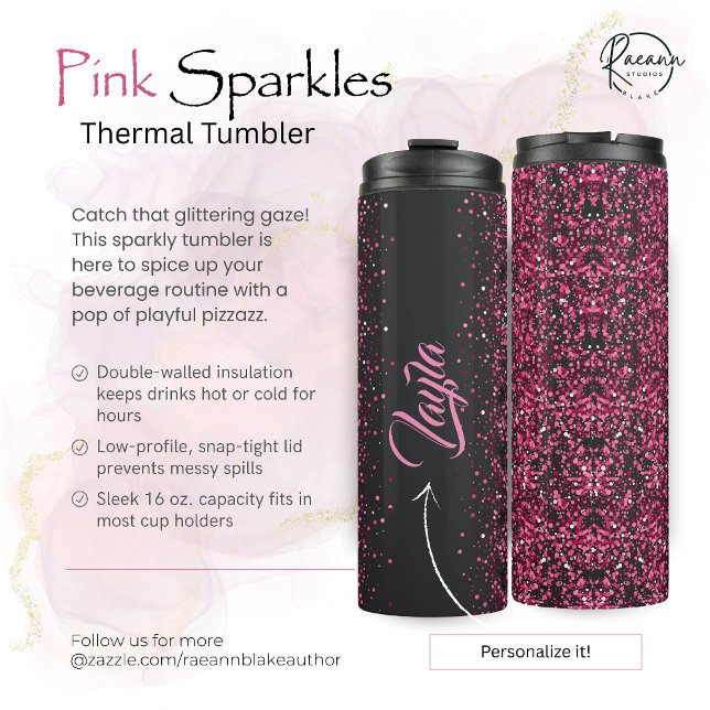 Bouteilles Isothermes Sparkings rose Thermal Tumbler (Créateur téléchargé)