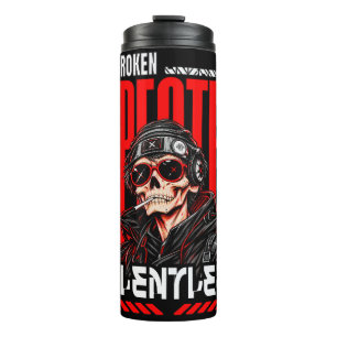 Bouteilles Isothermes Spectre Ininterrompu - Hoodie Cyberpunk Skull Tech