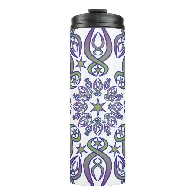 Bouteilles Isothermes Spikes bleus (Devant)