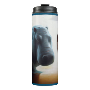 Bouteilles Isothermes Spirit Animal Hippopotamus 3