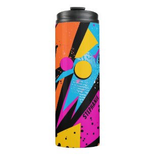 Bouteilles Isothermes Splash couleur Abstrait dans le style comique rétr