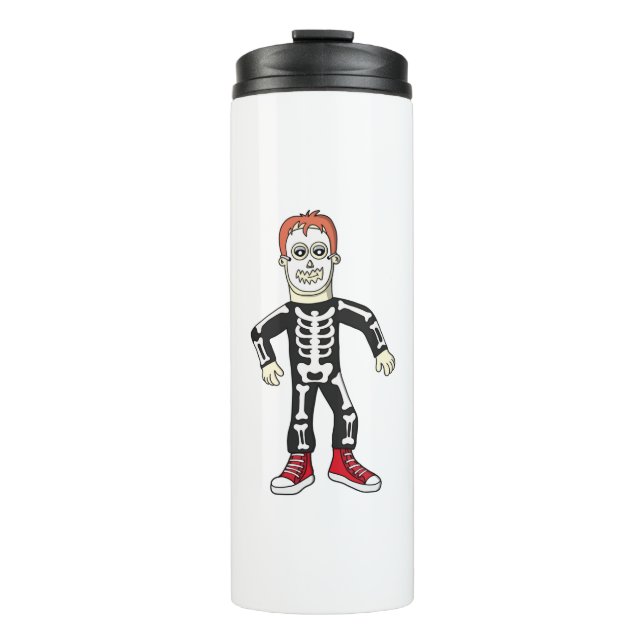 Bouteilles Isothermes Spooky bones (Devant)