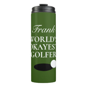 Bouteilles Isothermes Sport de golf personnalisé cadeau de la boule à ta