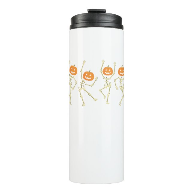 Bouteilles Isothermes Squelette Halloween de danse de SkeletonFunny (Devant)
