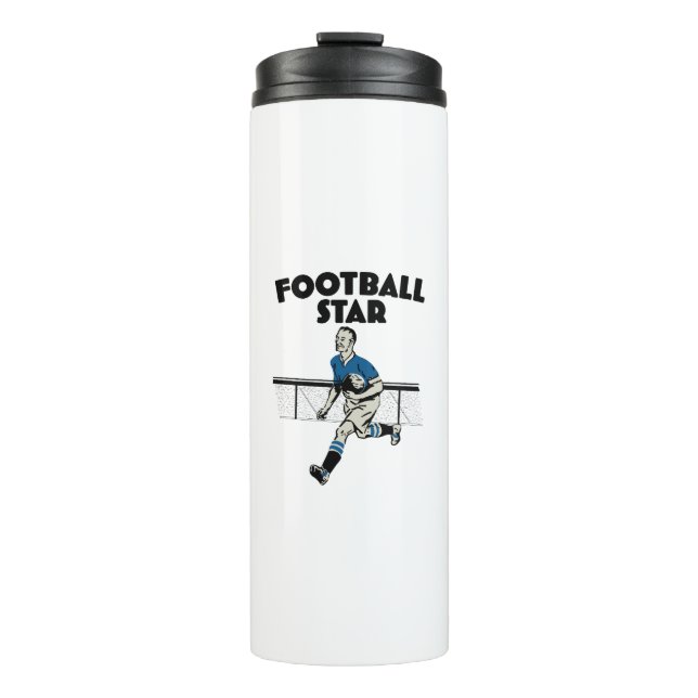 Bouteilles Isothermes Star de Football (Devant)