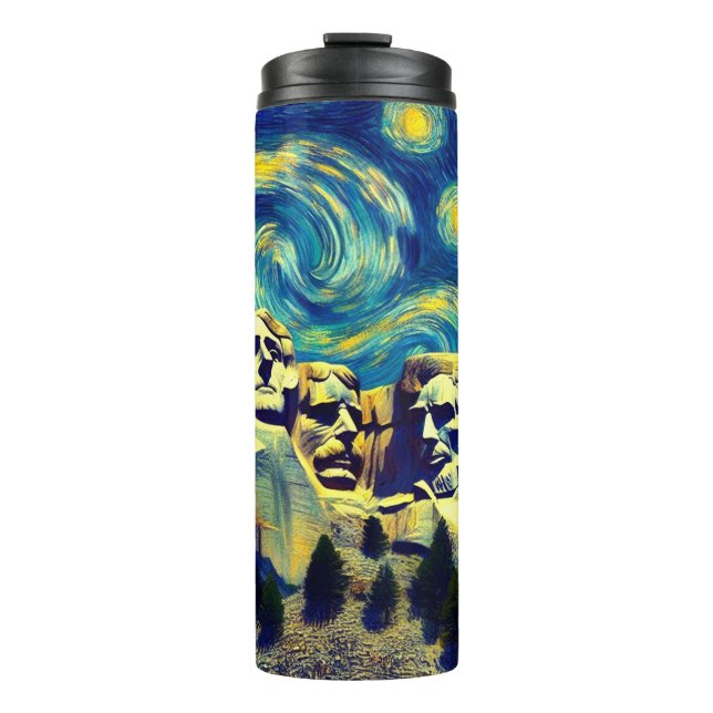 Bouteilles Isothermes Starry Night Mt. Rushmore Dakota du Sud (Devant)