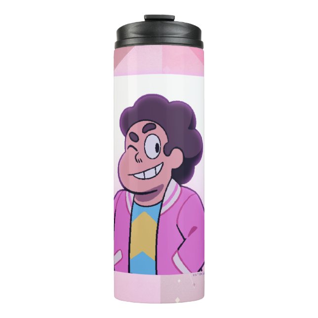 Bouteilles Isothermes Steven Universe | Portrait diamant rose (Devant)