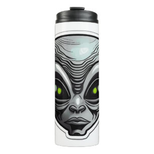 Bouteilles Isothermes Sticker Alien Art Thermal Tumbler