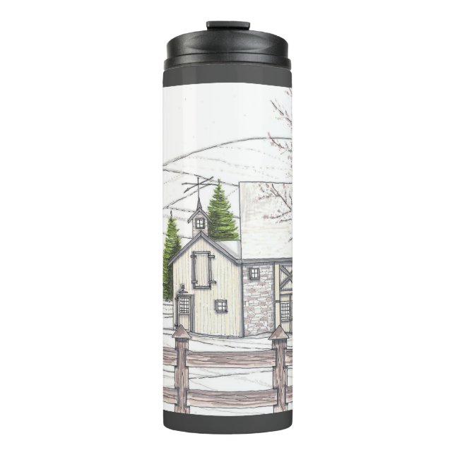 Bouteilles Isothermes Stone Farm Dark Grey Thermal Tumbler (Devant)