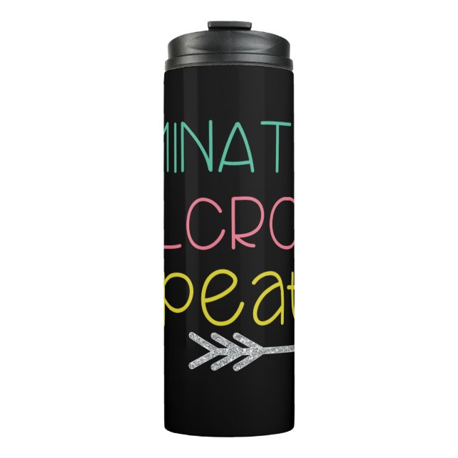 Bouteilles Isothermes Stratifié. Velcro. Répétition. Culbuteur 2 (Devant)