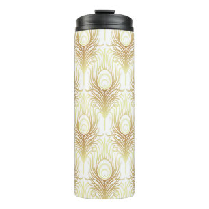 Bouteilles Isothermes Style Art déco motif géométrique transparent en