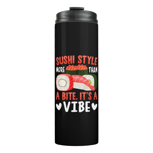 Bouteilles Isothermes Style de sushi plus qu'une bouchée (Devant)