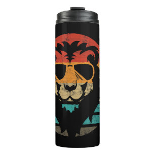 Bouteilles Isothermes Style Lion Retro Vintage