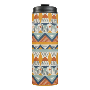 Bouteilles Isothermes Style Navajo Design Motif sans couture