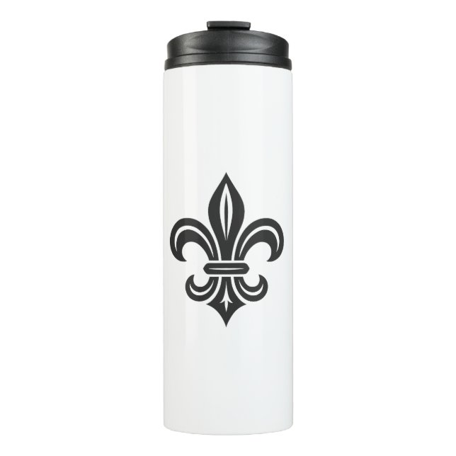 Bouteilles Isothermes "Stylized Fleur-de-lis" Thermal Tumbler (Devant)