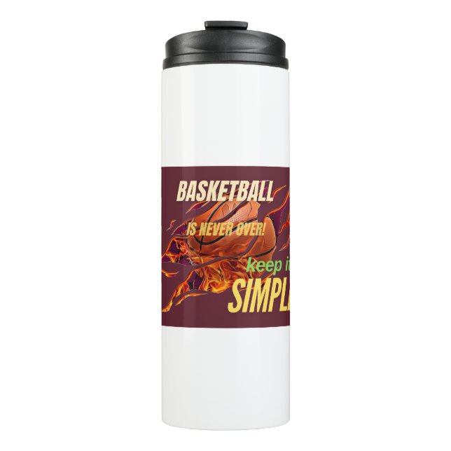 Bouteilles Isothermes Sueur de basketball (Devant)