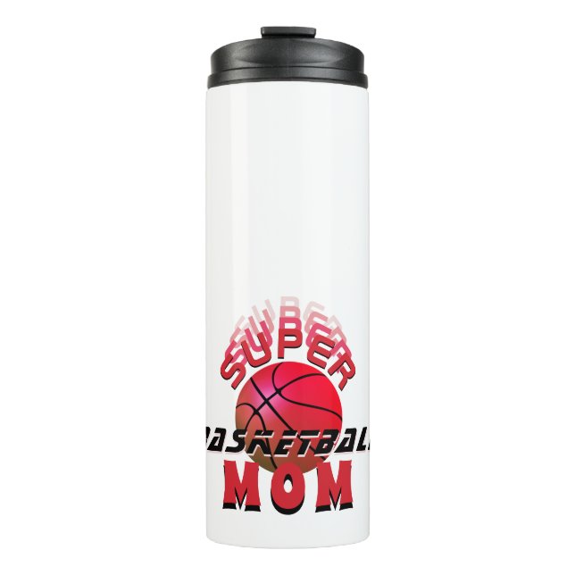 Bouteilles Isothermes Super Basketball Ball Maman Mère sportive (Devant)