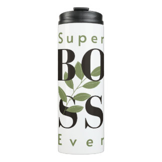 Bouteilles Isothermes Super Boss Jamais Style Minimal Tumbler Thermique