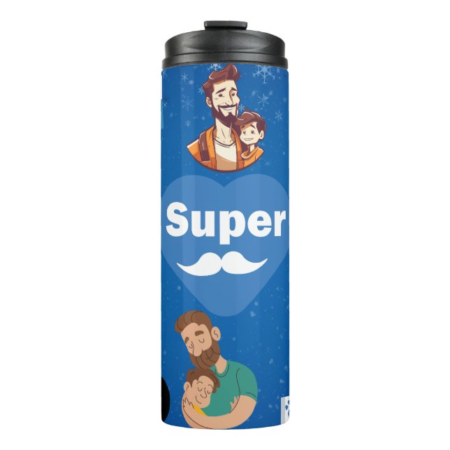 Bouteilles Isothermes Super papa (Devant)