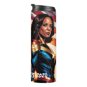 Bouteilles Isothermes Superhero Joe Biden et Kamala Harris