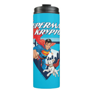 Bouteilles Isothermes Superman & Krypto Soar