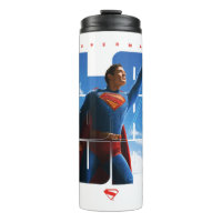 Superman regarde Pose