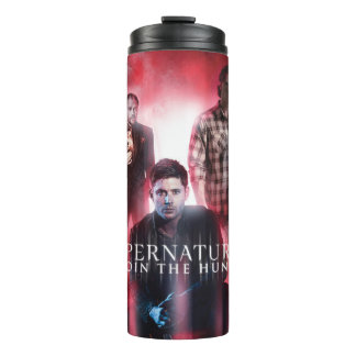 Bouteilles Isothermes Supernatural Crowley, Dean et Sam