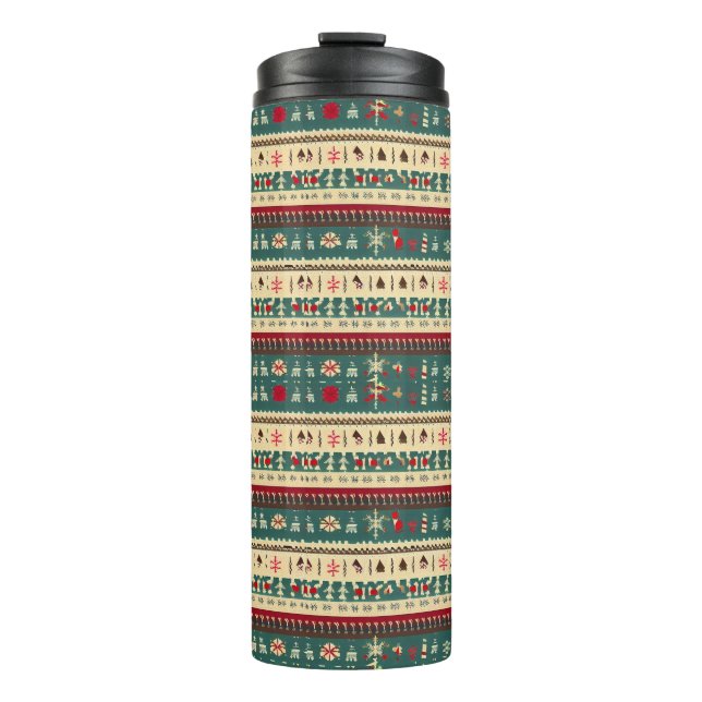 Bouteilles Isothermes Sweat moche de Noël 5 (Devant)