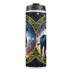 Bouteilles Isothermes Symbole astrologique de Taurus