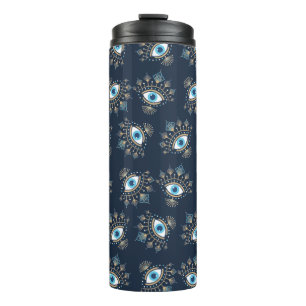 Bouteilles Isothermes Symbole de protection turc des yeux mal grecs déco