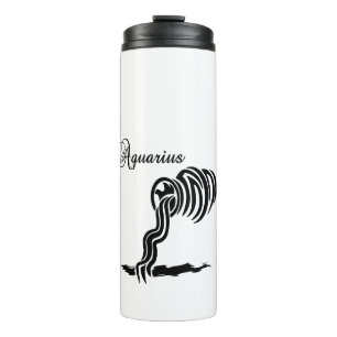 Bouteilles Isothermes Symbole et signe Zodiaque Aquarius