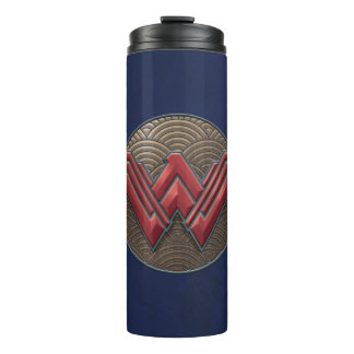 Bouteilles Isothermes Symbole Wonder Woman sur les cercles concentrés
