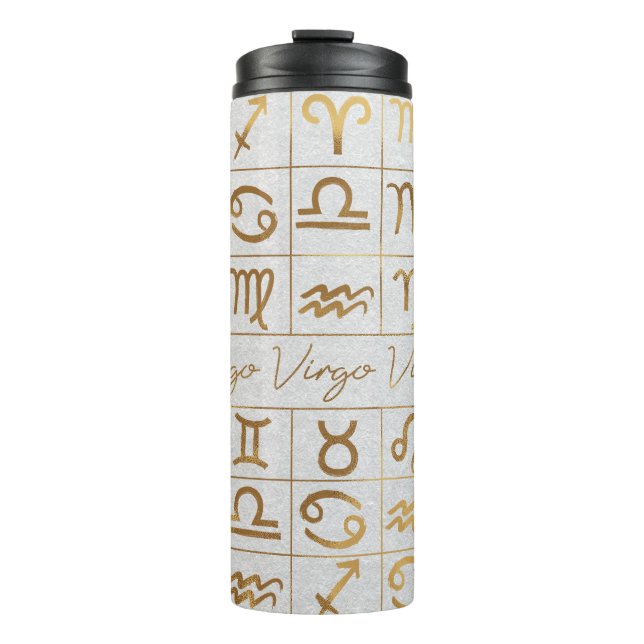 Bouteilles Isothermes Symbole Zodiaque mignon/Virgo (Devant)