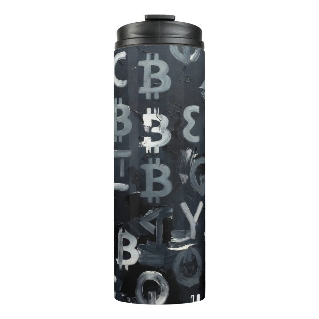 Bouteilles Isothermes Symboles de Bitcoin (Style : 7) (Devant)