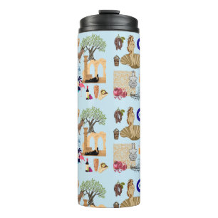 Bouteilles Isothermes Symboles de Chypre Amateurs de voyage