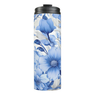 Bouteilles Isothermes Symphonie florale bleue
