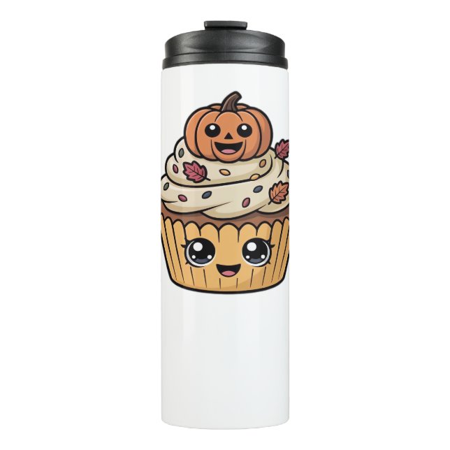 Bouteilles Isothermes t-shirt classique kawaii thanksgiving cupcake (Devant)