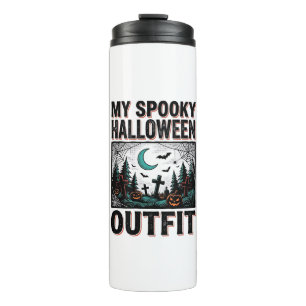 Bouteilles Isothermes T-shirt de déguisement Halloween effrayant vintage