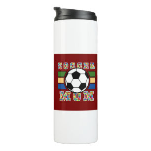 Bouteilles Isothermes T-Shirt de mère de footballeur