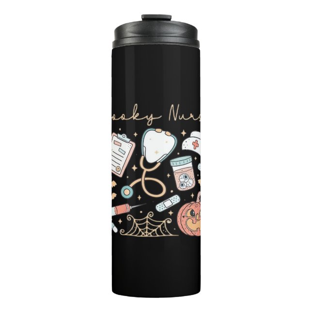 Bouteilles Isothermes T-shirt éffrayante Nurse Life surdimensionné (Devant)