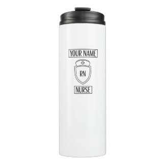 Bouteilles Isothermes T-shirt  Modern Customizable Registered Nurse