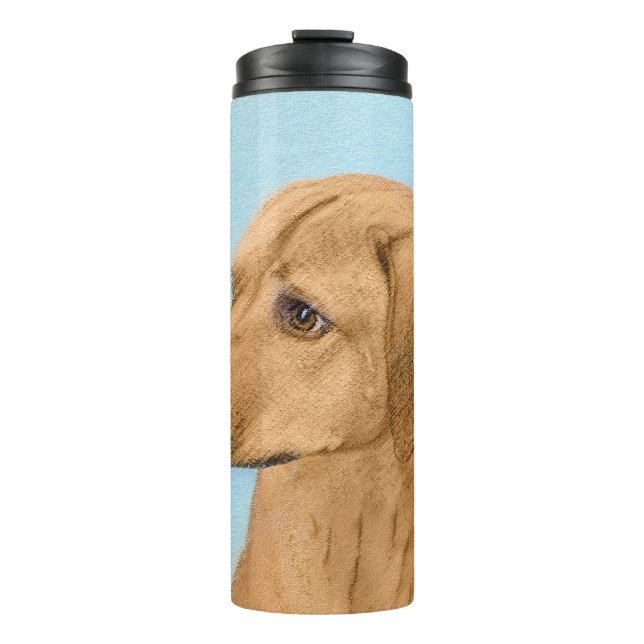 Bouteilles Isothermes Tableau Rhodesian Ridgeback - Art Chien original (Devant)