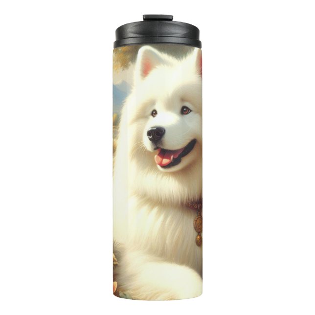 Bouteilles Isothermes Tableau vintage Samoyed Dog (Devant)