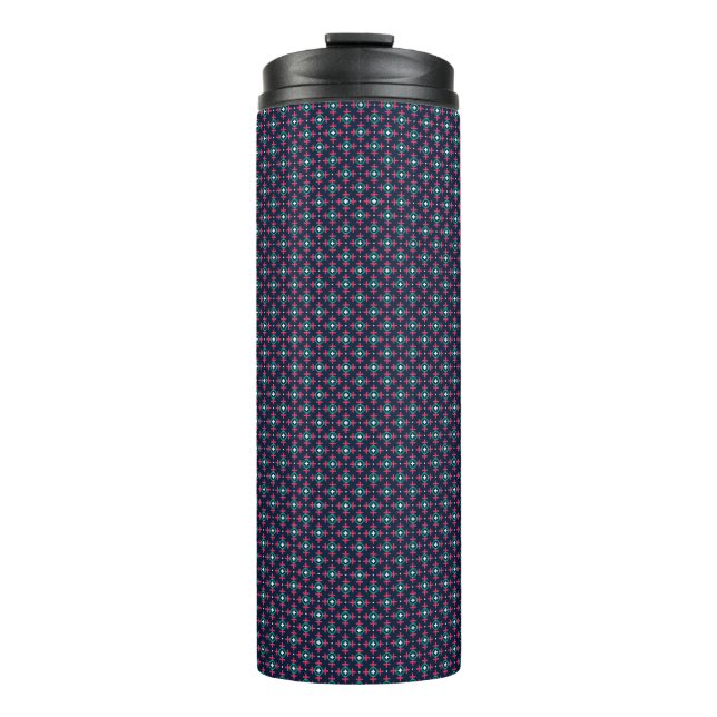 Bouteilles Isothermes Tall insulated tumbler with a black lid (Devant)