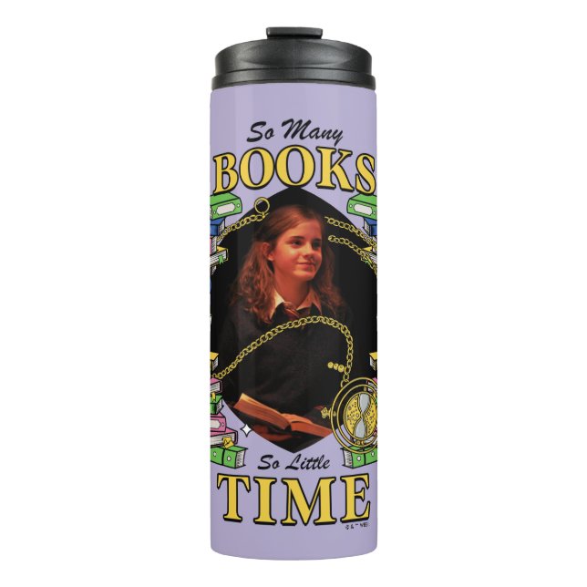 Bouteilles Isothermes Tant De Livres, Si Peu De Temps (Devant)