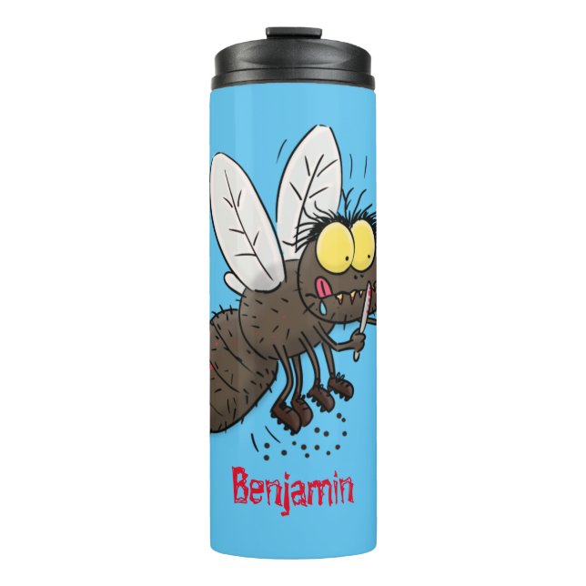 Bouteilles Isothermes Taon drôle insecte dessin animé (Devant)