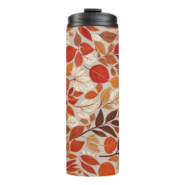 Bouteilles Isothermes Tapisserie d'automne (Devant)