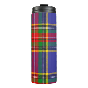 Bouteilles Isothermes Tartan du clan MacBeth Plaid Écossais