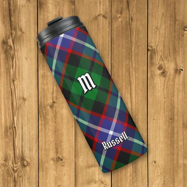 Bouteilles Isothermes Tartan du clan Russell (Créateur téléchargé)