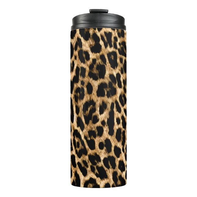Bouteilles Isothermes Tasse à imprimé guépard à la mode (Devant)